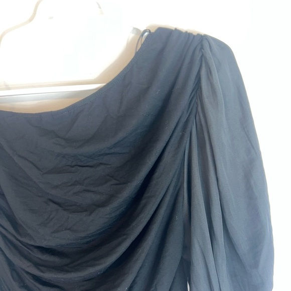 Dolan Anthropologie Ruched One-Shoulder Top size medium - Picture 9 of 11